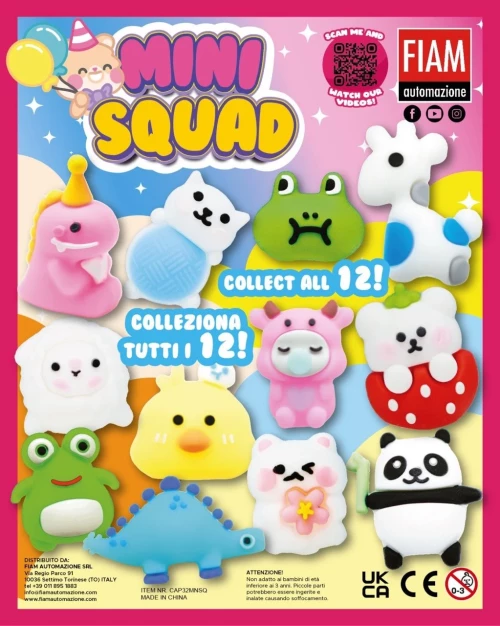 Снимка на 32mm Mini Squad - Капсули с играчка