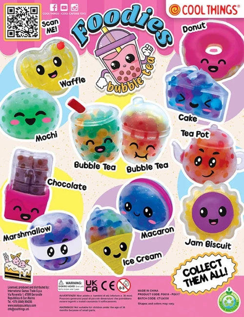 Снимка на 50mm Foodies Bubble Tea - играчки