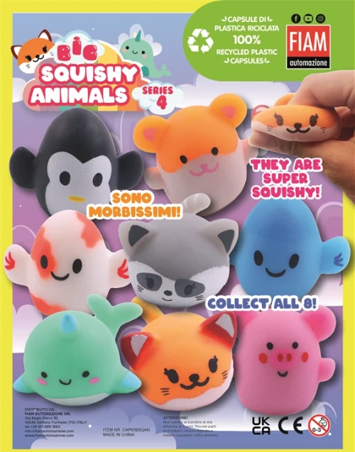Снимка на 65mm Big Squishy Animals - играчки 
