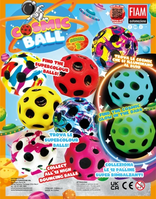 Снимка на 65mm Cosmic Skyball - играчки