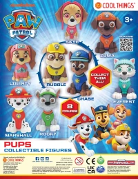 Thumbnail 1 of 65mm Paw Patrol Pups Collectibles - играчки   