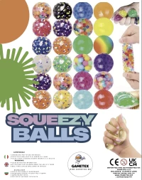 Thumbnail 1 of 55mm SQUEEZY BALLS - играчки