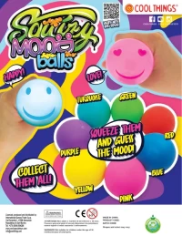 Thumbnail 1 of 65mm Squizy Ball Mood Balls - играчки  