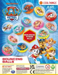 Thumbnail 1 of 32mm Paw Patrol Bouncing Balls  - Силиконови топчета 