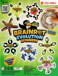 Thumbnail 1 of 90mm Brainrot Spinners