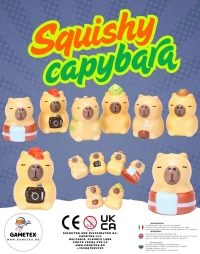 Thumbnail 1 of 55mm Squishy Capybara - играчки 