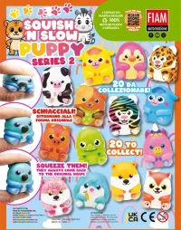 Thumbnail 1 of 55mm SQUISH'N SLOW PUPPY series 2 - играчки