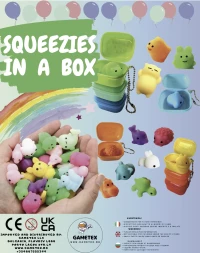 Thumbnail 1 of 50mm SQUEEZIES IN A BOX - играчки