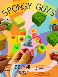 Thumbnail 2 of 55mm SPONGY GUYS - играчки