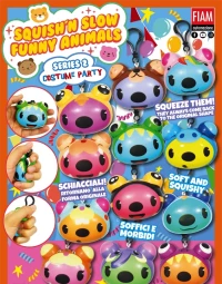 Thumbnail 1 of 100mm Squish 'N Slow Funny Animals