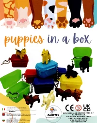 Thumbnail 1 of 50mm PUPPIES IN A BOX - играчки