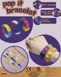 Thumbnail 1 of 55mm POP IT BRACELET - играчки