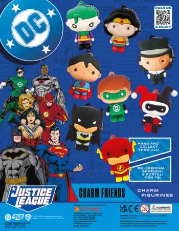50mm DC Justice League Charm Friends