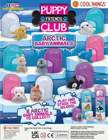 50mm Arctic Baby Animals