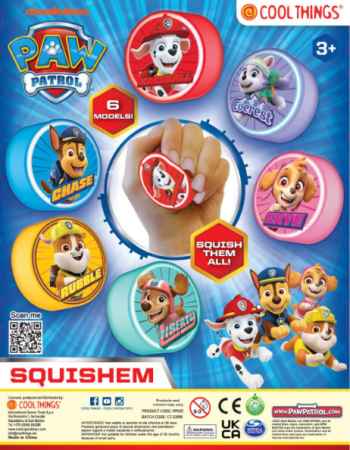 50mm Paw Patrol Squish’em