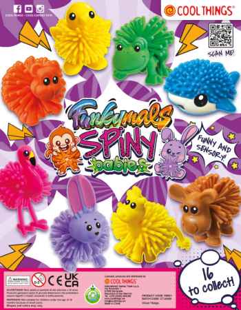 50mm Funkymals Spiny Babies